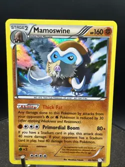 Pokemon - Mamoswine - 82/162 - Holo Rare - XY - BREAKthrough - LP - Image 3