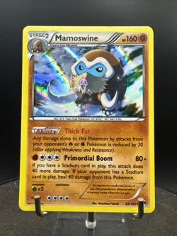 Pokemon - Mamoswine - 82/162 - Holo Rare - XY - BREAKthrough - LP - Image 4