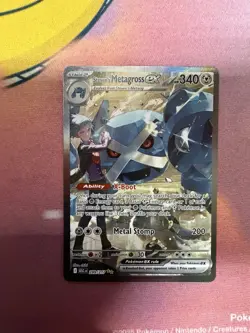 Pokemon Ascended Heroes Steven’s Metagross ex 289/217 Special Illustration Rare - Image 1