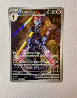Pokemon TCG Ceruledge 197/191 Surging Sparks Illustration Rare NM - Image 1