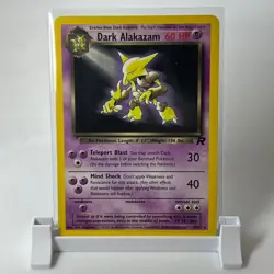 Pokemon TCG - Dark Alakazam 18/82 Team Rocket Regular - LP - Image 1