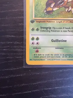 Pinsir [1st Edition Holo] 09/64 Pokemon Jungle 1999 - Image 5