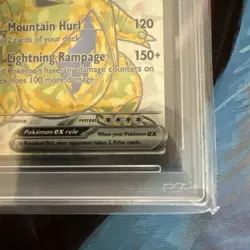 Pokemon Obsidian Flames Tyranitar EX 211/197 Ultra Rare Holo PSA 10 - Image 5