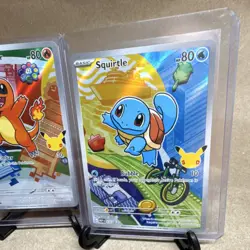 Pokemon TCG Promo Holo Bulbasaur Charmander Squirtle First Partner - Image 4
