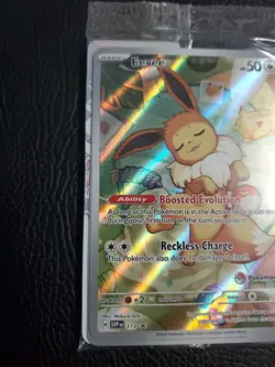 Eevee 173 Pokemon Center Stamped SEALED Prismatic Evolutions Promo!! - Image 3