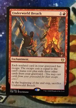 MTG Underworld Breach x1 LP from Theros Beyond Death - Image 1