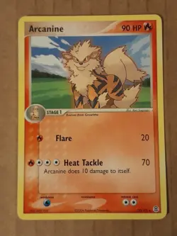 Pokemon Arcanine 18/112 Fire Red Leaf Green Rare NM-MT See Pictures - Image 1