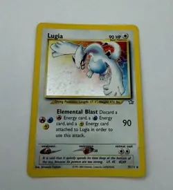 Pokemon TCG Lugia Neo Genesis Holo Rare 2000 Ungraded - Image 1
