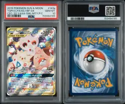 Pokemon PSA 10 Togepi & Cleffa & Igglybuff GX 143a/236 Premium Collection PSA 10 - Image 3