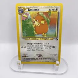 Raticate 6/18 Southern Islands NM WOTC Pokemon TCG Vintage Single - Image 1
