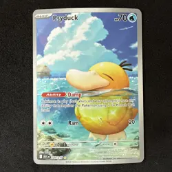 Pokemon TCG Psyduck 226/217 Illustration Rare Near Mint Ascended Heroes English - Image 1
