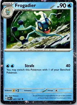 Frogadier - (Cosmos Holo) Promo Miscellaneous Cards & Products 057/197 NM - Image 1