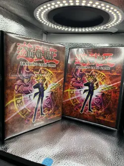 Two Yugi Binders Full Of Older Yugioh Cards One Authentic One Printed Cover - Image 1