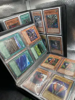 Two Yugi Binders Full Of Older Yugioh Cards One Authentic One Printed Cover - Image 4