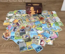 2.5LB Lot of Various Assorted Pokemon Cards TCG CCG in Collectible Box - Image 1