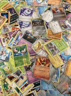 2.5LB Lot of Various Assorted Pokemon Cards TCG CCG in Collectible Box - Image 3