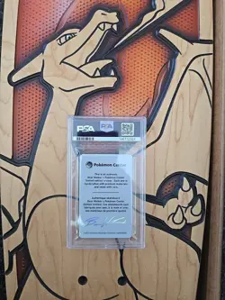 Bear Walker x Pokemon Center 2022 Charizard w/ PSA 10 Collection Card - Image 5