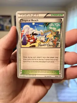 Tropical Beach BW28 Ross Cawthorn Pokemon World Championships Card 2011 Lp - Image 1