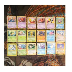 Pokemon TCG Lot 18 Cards Seviper Trapinch Abra Unown Shellder - Image 1