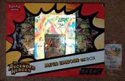 Pokemon Ascended Heroes Emboar Box + Eevee 'Pokemon Day' Promo Card Bundle - Image 3