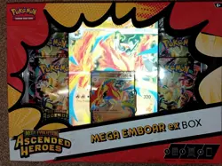 Pokemon Ascended Heroes Emboar Box + Eevee 'Pokemon Day' Promo Card Bundle - Image 4
