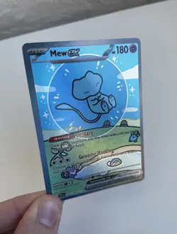 Mew Pokemon Bubble Card Custom Fan Print Novelty Gift - Image 3