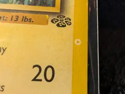 Pikachu 60/64 Jungle Set Ink Dot Printer Error WOTC Vintage Pokemon Card NM Rare - Image 2