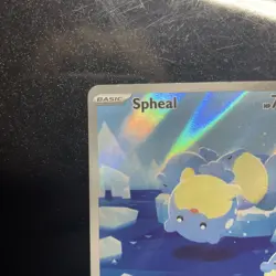 Pokemon Card TCG - Spheal 199/191 Illustration Rare Surging Sparks Near Mint - Image 3