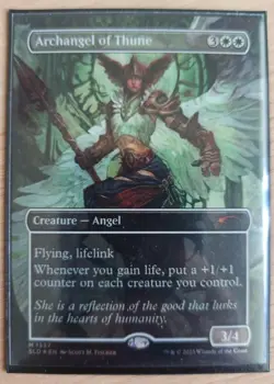 Card magic the gathering : Archangel Of Thune - Image 1