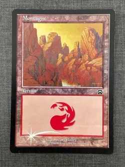 MTG X4 FOIL Mountain Montagne EN FR NM EX Masque de Mercadia - Image 2