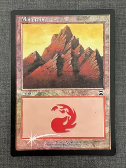 MTG X4 FOIL Mountain Montagne EN FR NM EX Masque de Mercadia - Image 3