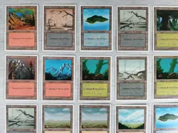 MAGIC THE GATHERING - LOTTO 31 CARTE - TERRE - 1995 - COME NUOVE - Image 2