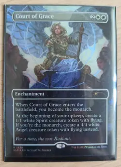 Card magic the gathering : Court Of Grace, Foil - Image 1