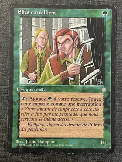 MTG - X4 - FR - Elfes Cordelliens - Fyndhorn Elves - PL - Image 4