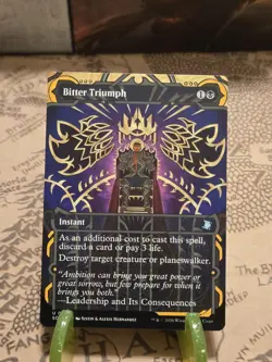MTG Bitter Triumph Secrets of Strixhaven: Mystical Archive Regular Uncommon NM - Image 1