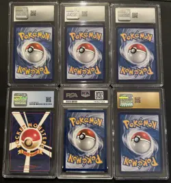 Pokemon Graded cards Lot Of 6 PSA AND CGC SLABS - Image 2