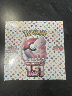 Pokemon 151 Japanese Booster Box Sealed - Image 1