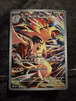 Pokemon Ethan's Typhlosion 190/182 Sv10: Destined Rivals Illustration Rare Holo - Image 2