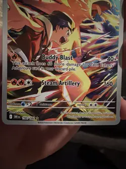 Pokemon Ethan's Typhlosion 190/182 Sv10: Destined Rivals Illustration Rare Holo - Image 5