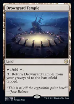Drownyard Temple - Near Mint MTG Commander 2019 - Image 1