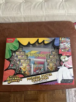 Pokemon TCG Ascended Heroes Premium Poster Collection Mega Gardevoir.. - Image 1