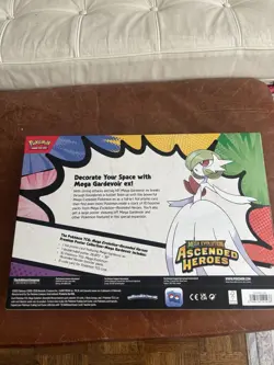 Pokemon TCG Ascended Heroes Premium Poster Collection Mega Gardevoir.. - Image 2