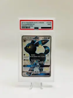 Pokemon Umbreon GX SV69/SV94 PSA 9 Hidden Fates Shiny Vault - Image 1