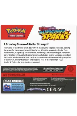 Pokemon TCG Scarlet & Violet Surging Sparks Booster Display Box Sealed - Image 3