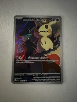 Pokemon TCG Ascended Heroes Team Rockets Mimikyu IR 238/217 - Image 1