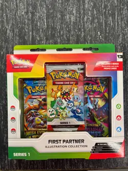 Pokemon TCG First Partner Illustration Collection Series 1 New Sealed - Image 1