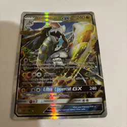 Pokemon Kommo-o GX - 100/145 - Ultra Rare Sun & Moon: Guardians Rising Hologram - Image 1