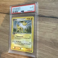 JOLTEON - HOLO - PSA 4 - 2006 POKEMON POP SERIES 3 - #3 - Image 2