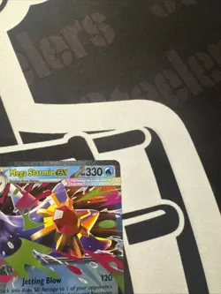 Pokemon TCG Mega Starmie EX 021/088 Perfect Order Double Rare Holo - Image 2