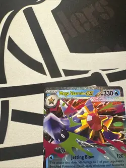 Pokemon TCG Mega Starmie EX 021/088 Perfect Order Double Rare Holo - Image 5